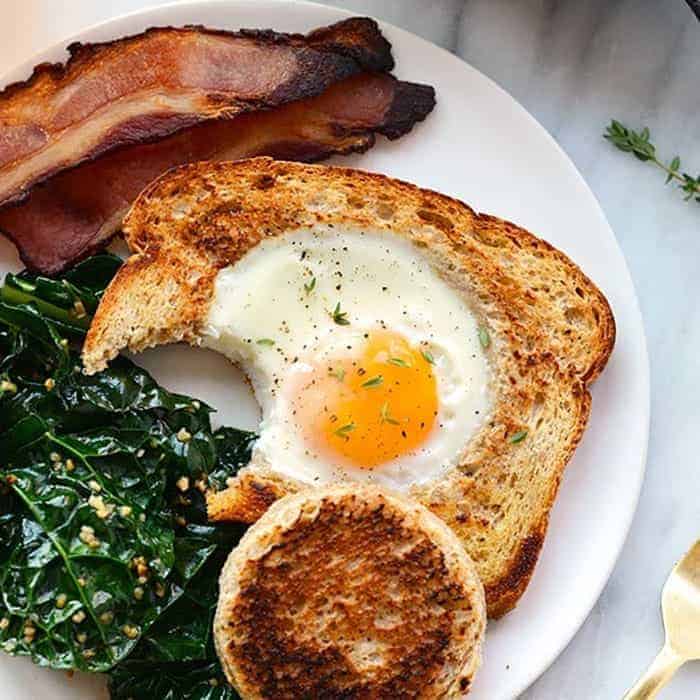 Egg in a Frame: Easy, Savory Breakfast with a History